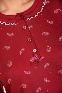 Niale Bordeaux - Ensembles pyjama