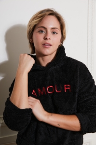 77126-gally Noir - Ensembles pyjama