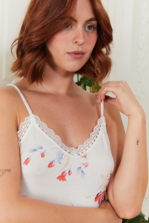 11081-law Ivory - Conjunto camisola/calções