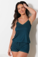 11087-sati Verde - Conjunto camisola / short, image n° 2