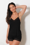 11090-vano Black - Camisole / shorts set, image n° 2