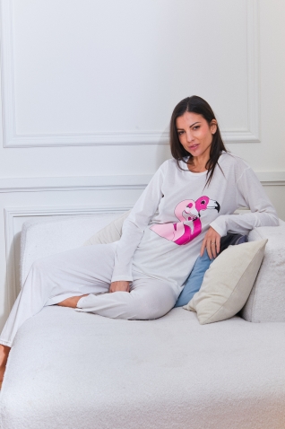 11477-sala Ecru - Conjuntos de pijama