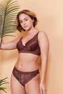 1189-gilou Brown - Conjunto de sutiã e tanga, image n° 1