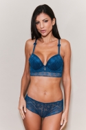 1812-rilo Bleu - Ensemble soutien-gorge / shorty, image n° 1