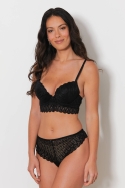 1819-charlo Black - Bra and thong set, image n° 1