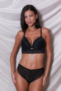 1847-poni Black - Bra and thong set, image n° 1