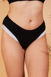 80068-frany-set Preto - Conjunto soutien / Shorty