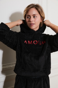 77126-gally Noir - Ensembles pyjama