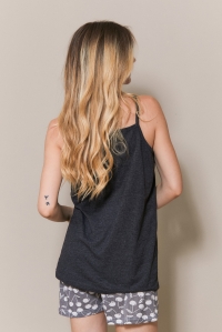 77338-leor Cinzento - Conjuntos de pijama