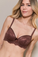 3221-iram Marrón - Conjunto de sujetador y tanga, image n° 2