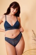 341614-lob Blue - Bra and thong set, image n° 1