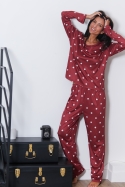 3817-jade Rouge - Conjuntos de pijama, image n° 4