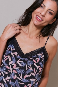 11275-dali Negro - Conjunto camisola / short 1