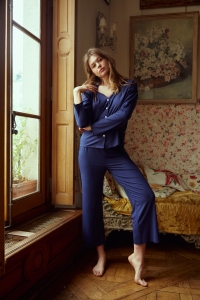 88116-magda Marine - Ensembles pyjama