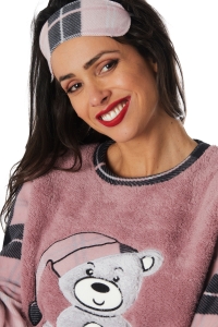 9080-bear Pink - Night