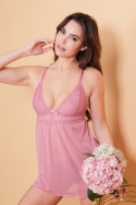 416144-cat Vieux_rose - Nightie / G-string set, image n° 1