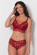 42196-solo Bordeaux - Bra / shorty set, image n° 1
