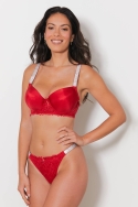 42206-nola Rojo - Conjunto de sujetador y tanga, image n° 1