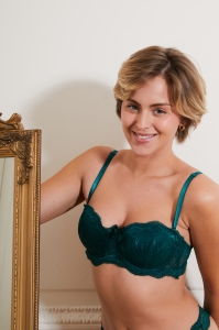 416199-adela Green - Bra and thong set 1