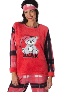 9080-bear Red - Night