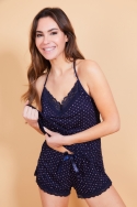 70078-betsy-set Navy - Camisole / shorts set, image n° 3