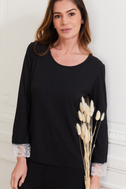 77000-beryl Black - Pyjama sets