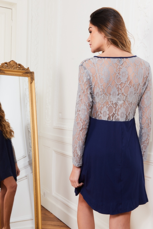 77005-debby Navy - Pyjama sets