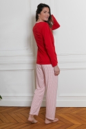 77057-rina Rouge - Ensembles pyjama, image n° 5