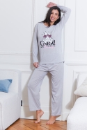 77418-milov Gris - Ensembles pyjama, image n° 6