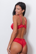 79124-isa Vermelho - Conjunto de soutien e tanga, image n° 4