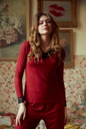80201-milena Burdeos - Conjuntos de pijama, image n° 2