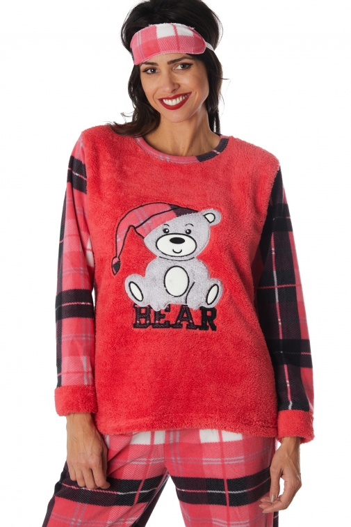 9080-bear Red - Night