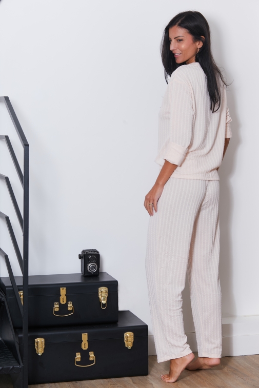 9908-louise Ecru - Pyjama sets
