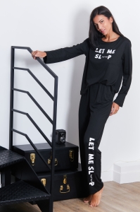 9898-romy Noir - Ensembles pyjama