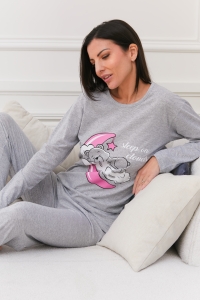 77410-yulien Gris - Ensembles pyjama