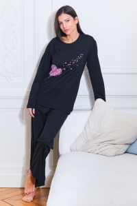 77415-snezan Noir - Ensembles pyjama
