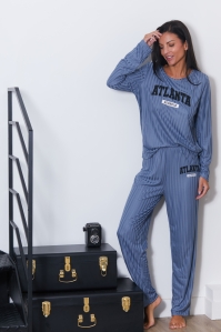 58200-julie Blue - Conjuntos de pijama 1