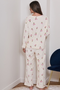 13447-pasta Beige - Ensembles pyjama