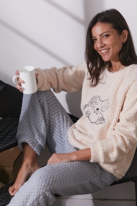 6035-fola Blue - Conjuntos de pijama