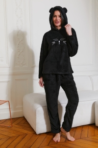 Us40388-lena Noir - Ensembles pyjama 0