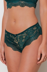 42196-solo Vert - Ensemble soutien-gorge / shorty