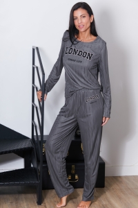 58197-alice Gris - Ensembles pyjama 0