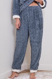 5322-loka Gris - Ensembles pyjama
