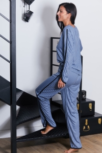 9966-iris Azul - Conjuntos de pijama