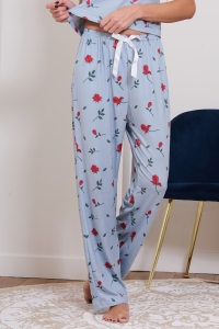 3414-plasma Blue - Pyjama sets