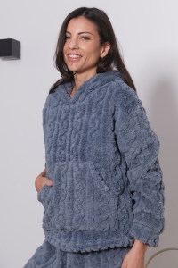 Flo9-ual Gris - Conjuntos de pijama 1