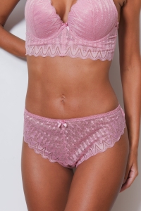 9181-lochar Vieux_rose - Conjunto de soutien e tanga