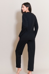 Us51477-zan Preto - Conjuntos de pijama