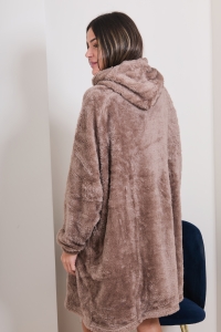 F2419-azalee Choco - Bathrobe