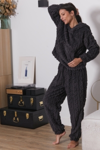 Flo9-ual Noir - Ensembles pyjama